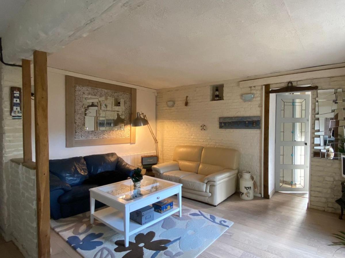 Appartement Sur Le Port, 105M Rez De Jardin Avec Parc Privatif Saint-Valery-en-Caux Kültér fotó
