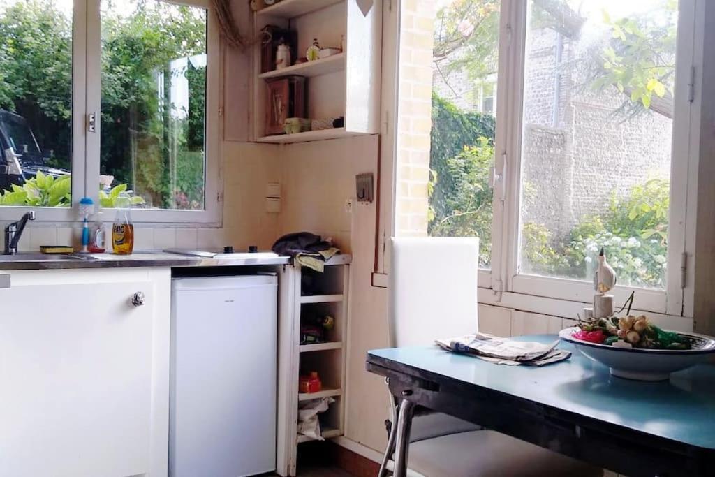Appartement Sur Le Port, 105M Rez De Jardin Avec Parc Privatif Saint-Valery-en-Caux Kültér fotó
