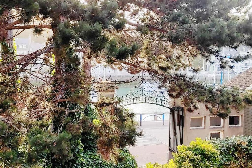 Appartement Sur Le Port, 105M Rez De Jardin Avec Parc Privatif Saint-Valery-en-Caux Kültér fotó